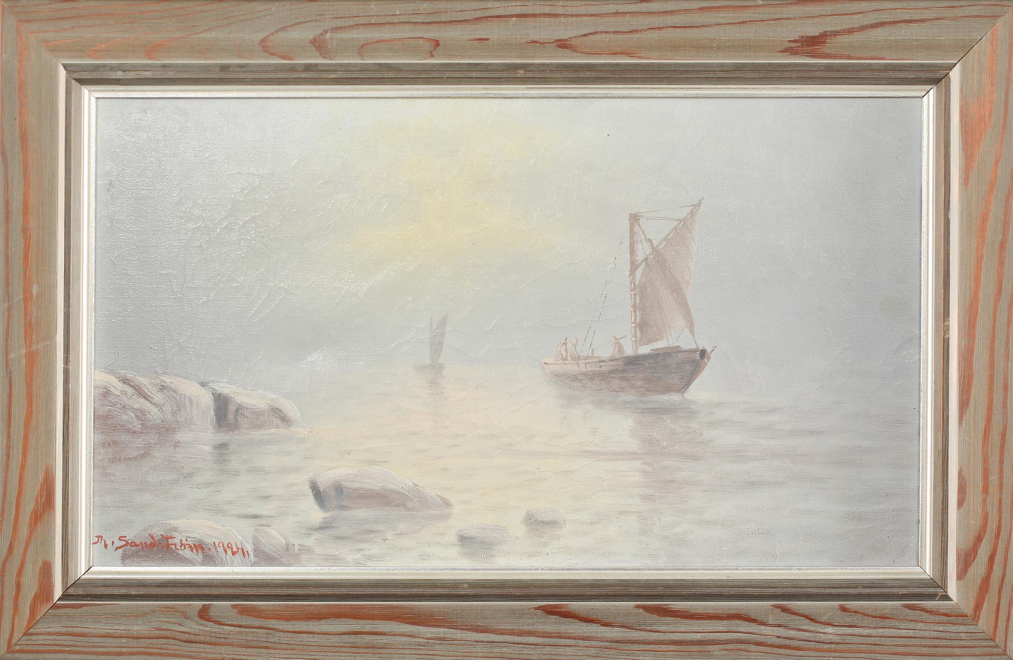 THERESIA SANDSTRÖM, olja på duk, signerad och daterad 1924.