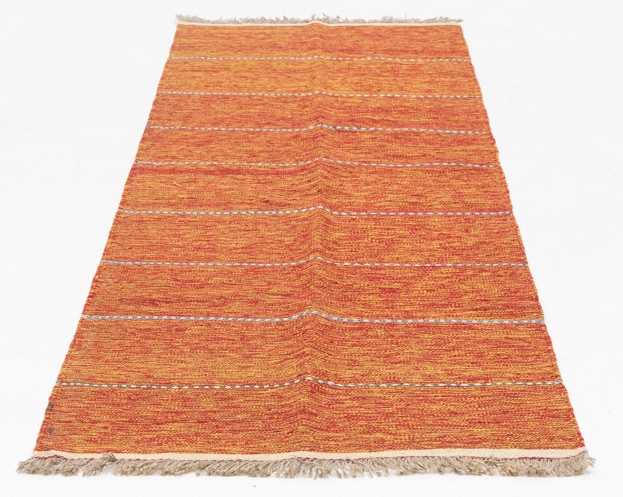 A kilim runner, approximately 297 x 93 cm.