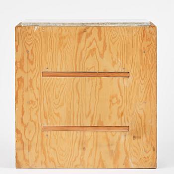 An Empire giltwood and gesso console table by P.G. Bylander (master in Gothenburg 1811-58).