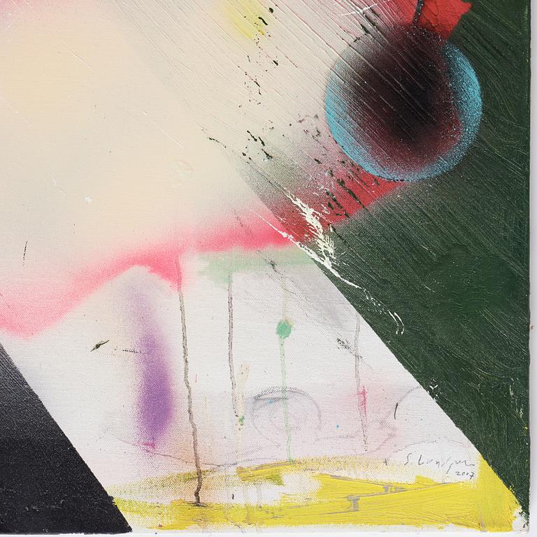 Stefan Lundgren, oil on canvas, signed and dated 2007.