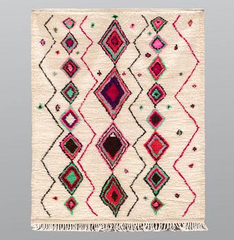 A Moroccan carpet, 275 x 168 cm.