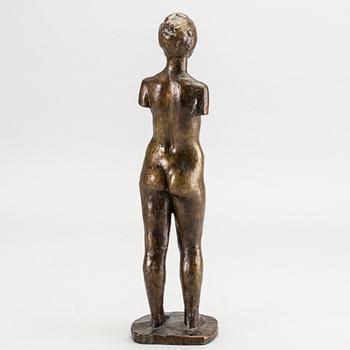 Ninnan Santesson, a signed bronze sculpture.