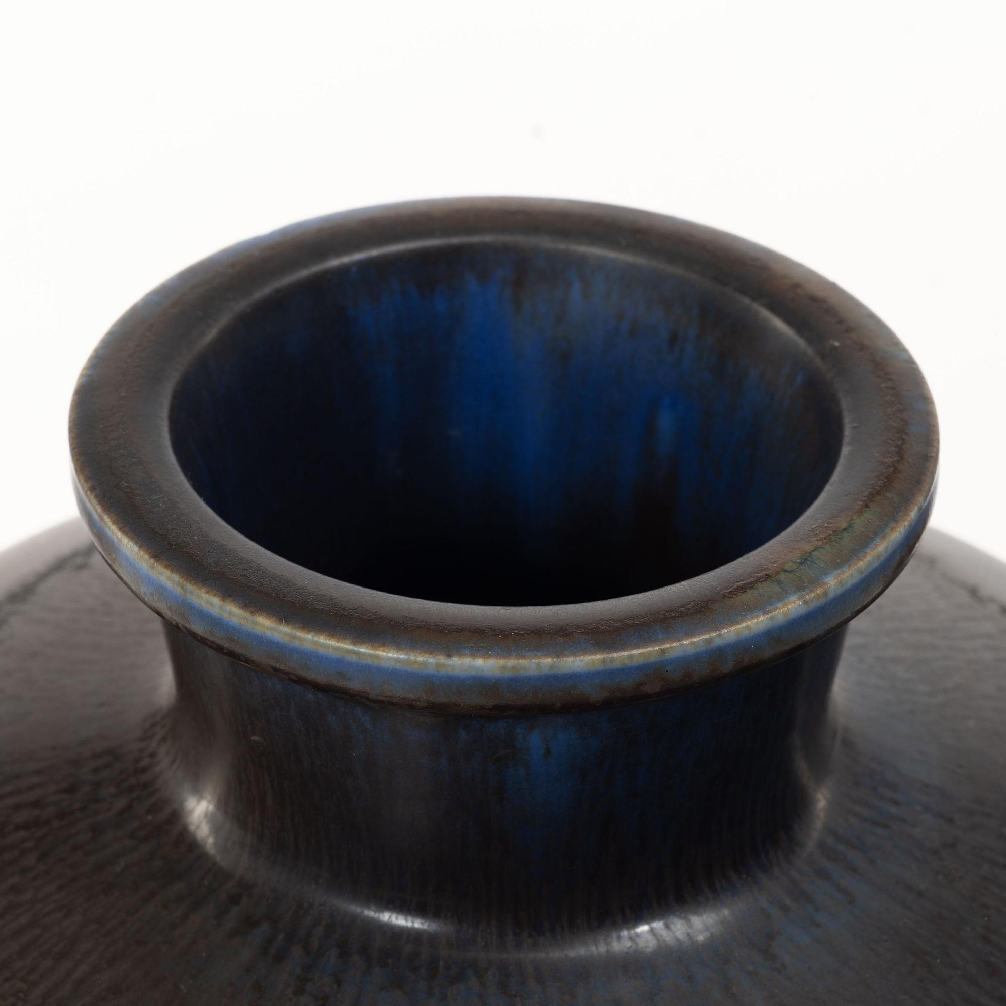 Berndt Friberg, a stoneware vase, Gustavsberg Studio, 1958.