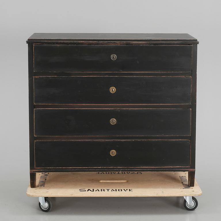 SEKRETÄR, sengustaviansk, 1800-tal.