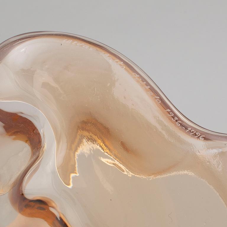 ALVAR AALTO, VAS, 'Savoy', glas, signerad Alvar Aalto Iittala 1936-1996.