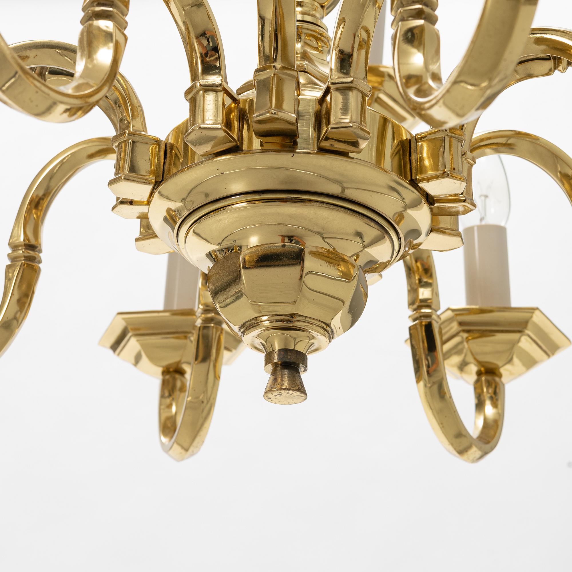 A ceiling light, second half of the 20th Century.