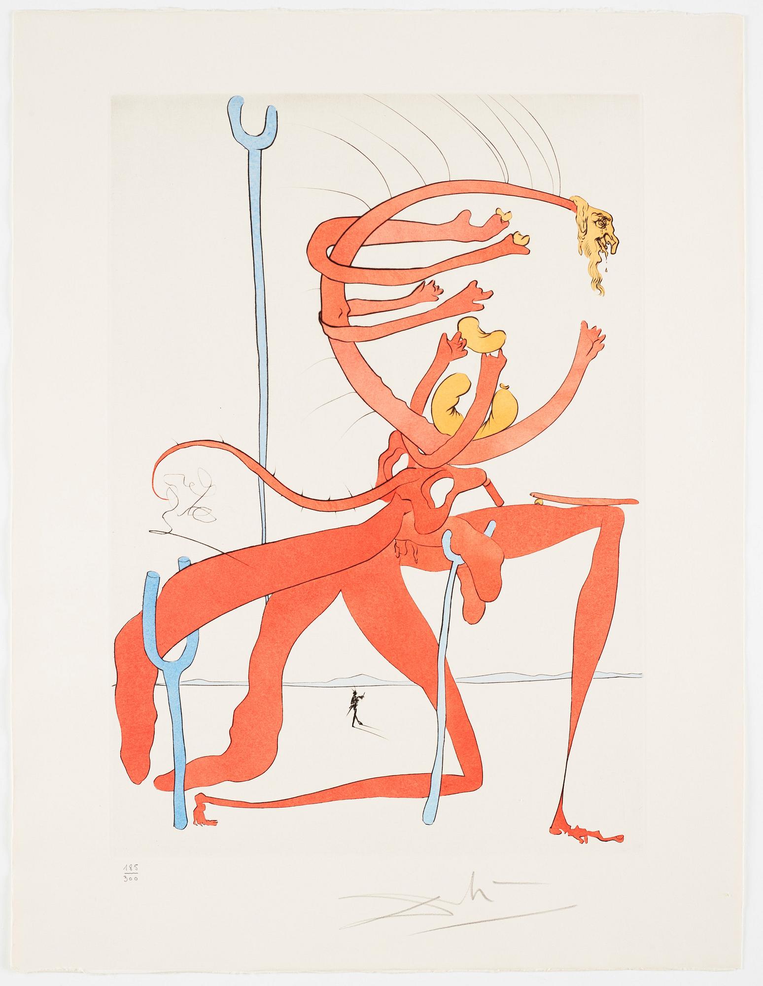 Salvador Dalí, "Visions de Quevedo".