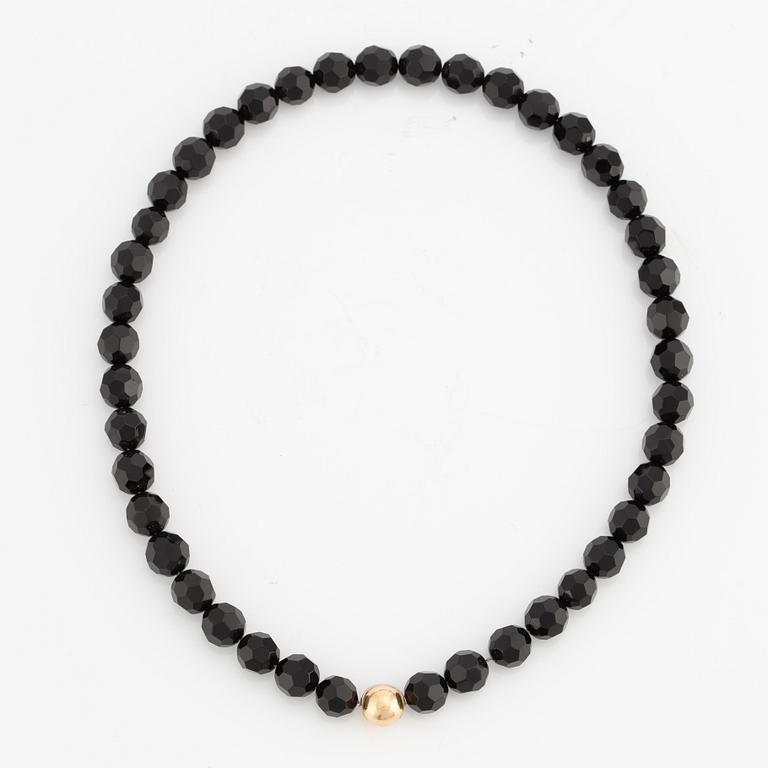 Ole Lynggaard, necklace, 8 pcs, with clasp 18K gold.