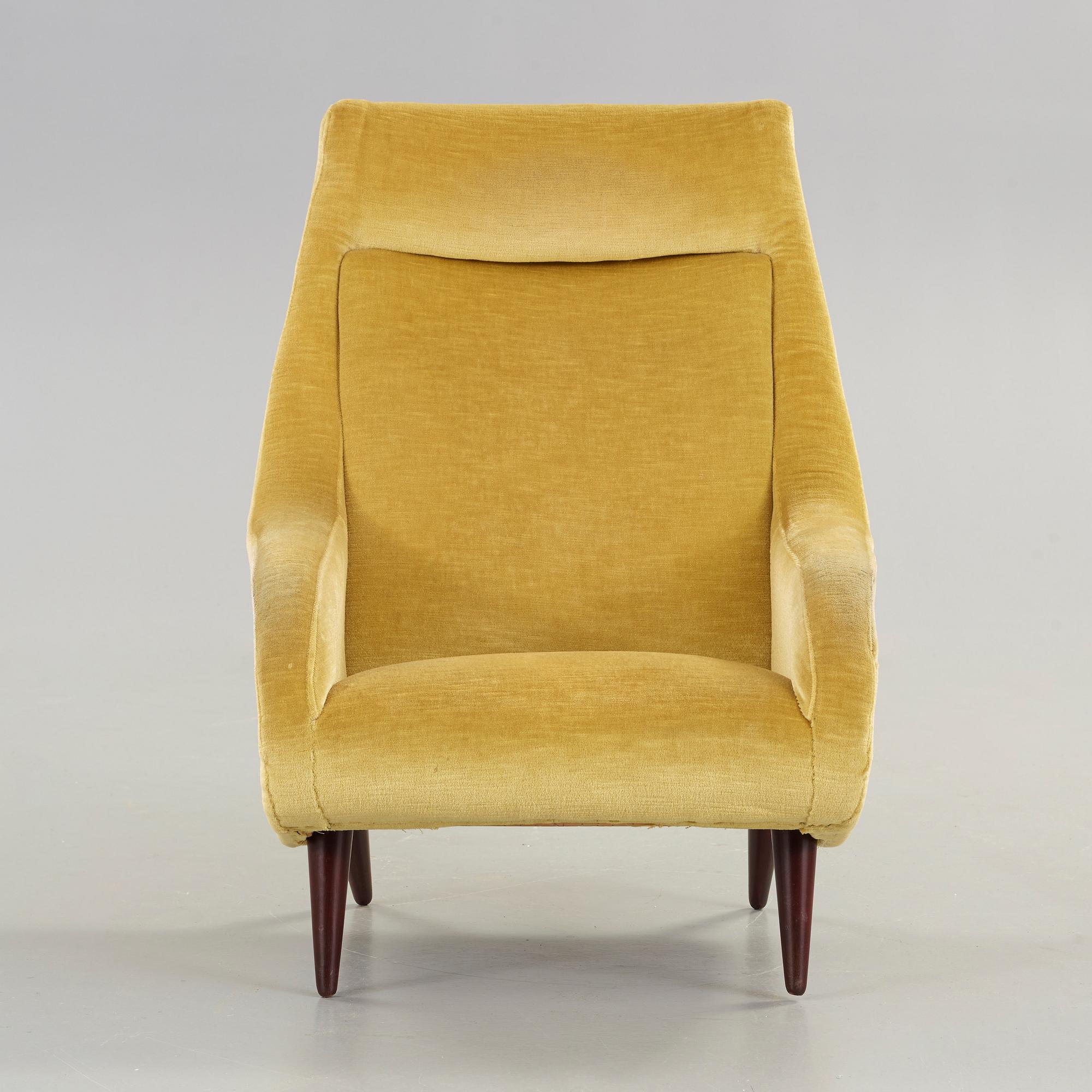 BENGT RUDA, fåtölj, "Ombord", Nordiska Kompaniet, 1950-tal.