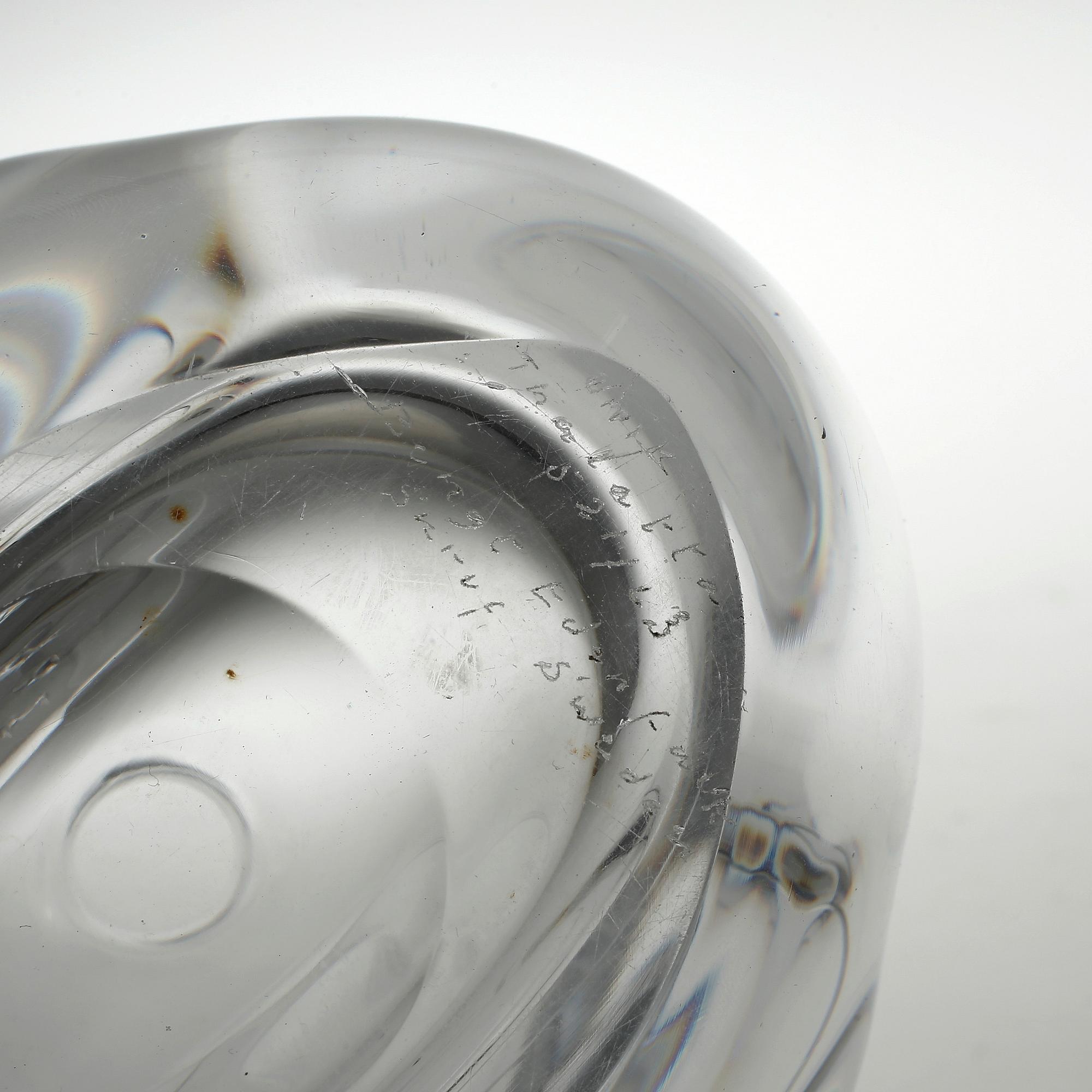 VAS, glas. "Thalatta", Bengt Edenfalk, Skruf 1963. Unik.