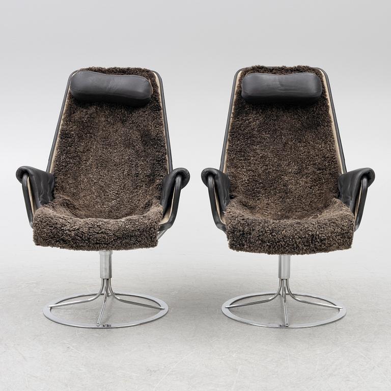 Bruno Mathsson, fåtöljer, ett par, Jetson, Dux, 2000-tal.