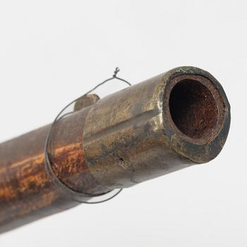 Slaglåspistol, svensk, m/1807-57 för Smålands husarer.