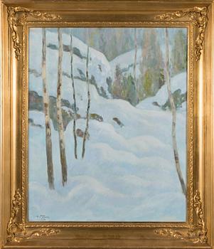 EINO TANNER, olja på duk, signerad och daterad -52.