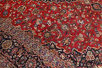 Matta, Keshan, signerad, 435 x 315 cm.