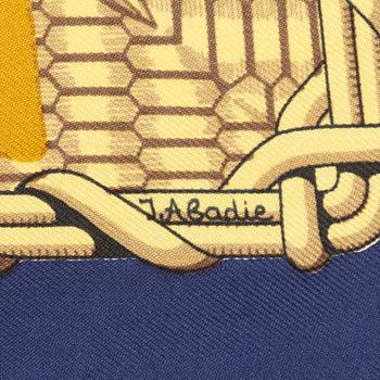 Hermès, scarf, "Voitures Paniers".