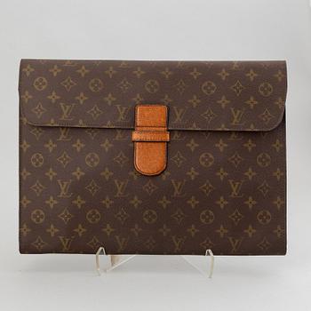 Louis Vuitton, a monogram canvas briefcase.