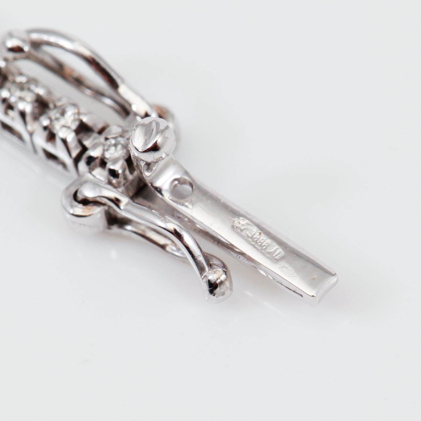 ARMBAND, briljantslipade diamanter totalt ca 0,45 ct.