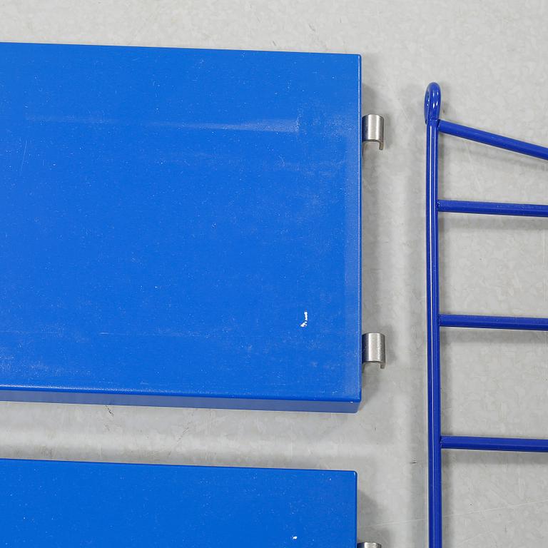Four book shelves by Nils Strinning, 21th century.
