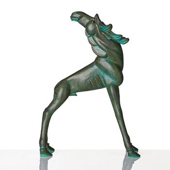 Carl Milles, "Ung älg" (Young moose).