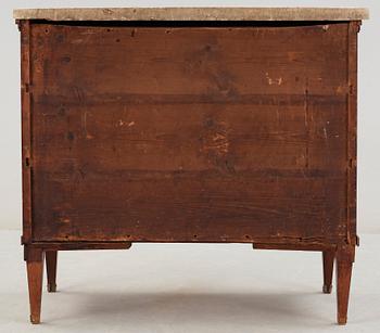 A late Gustavian late 18th century commode.