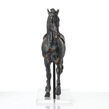 Sculpture of a horse "The Mattei horse", England, 20th century.