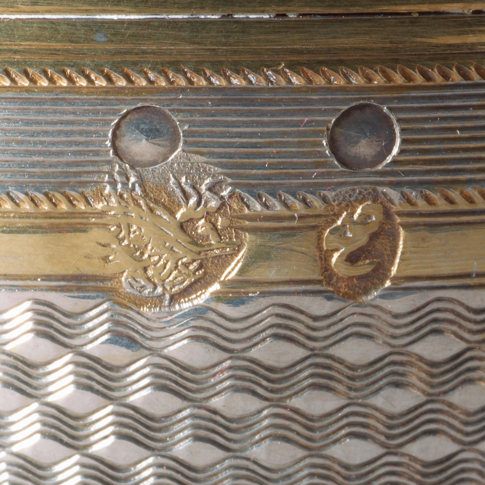 ZARFS, 12 pieces, silver with porcelain cups. Ottoman. Height 4,5 cm, with cups 6,5 cm.