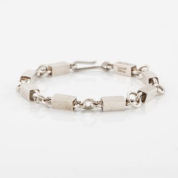 Wiwen Nilsson, bracelet, sterling silver, Lund 1960.