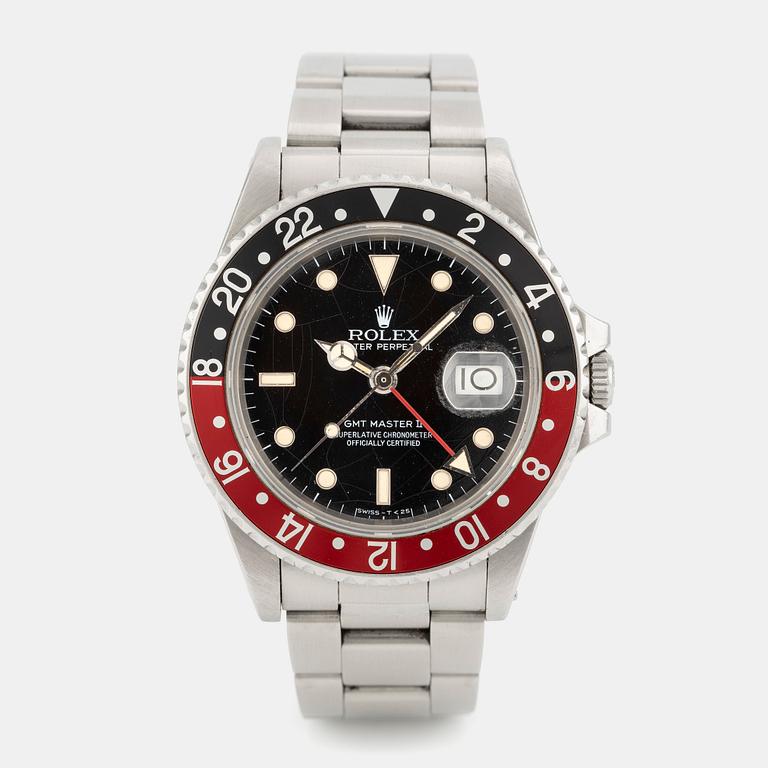 Rolex, GMT-Master II, "Fat Lady", "No Date Dial", ca 1984.