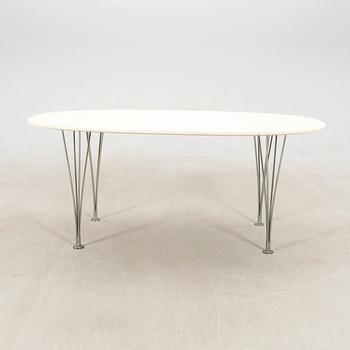 Bruno Mathsson & Piet Hein, dining table, "Superellipse" for Fritz Hansen Denmark, late 20th century.