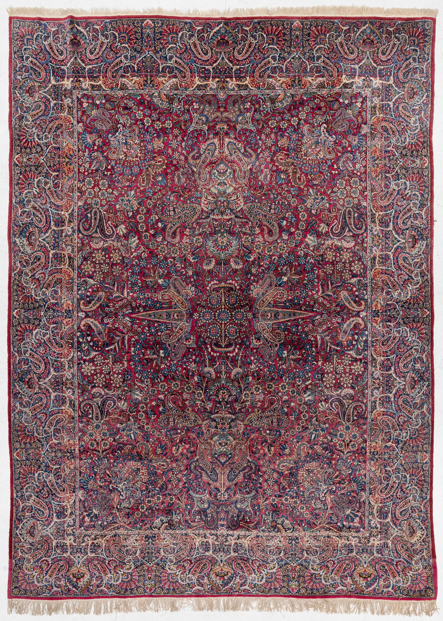 Rug, Kirman, approx. 365 x 265 cm.