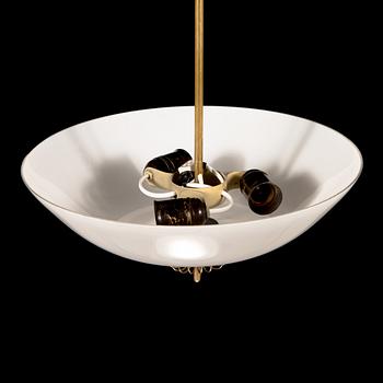 Paavo Tynell, a mid-20th century '1088' pendant light for Idman.