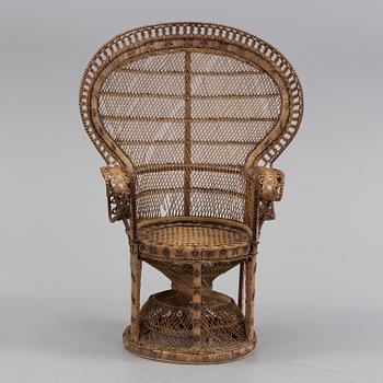 FÅTÖLJ, rotting, 1900-talets mitt.