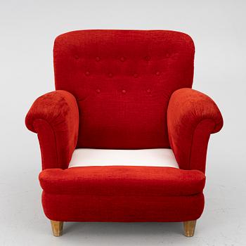Josef Frank, armchair, model 568, Svenskt Tenn.