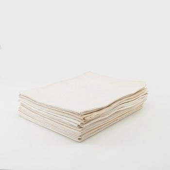 Napkins, 15 pcs, first half of the 20th century, damask, approx. 110x80 cm.