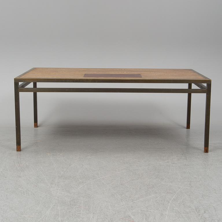 A Danish wengé wood desk, 1960's/70's.