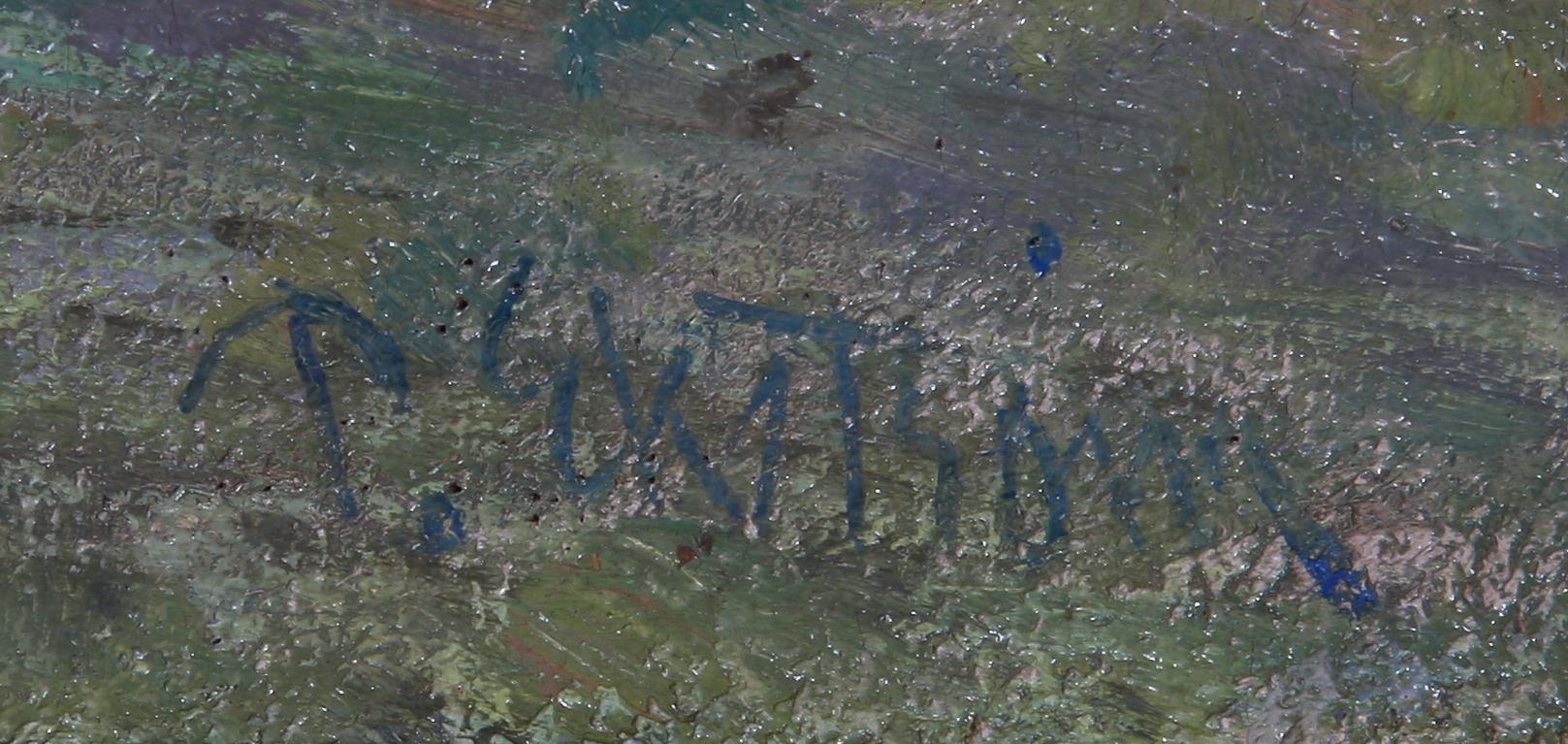 PER EKSTRÖM, olja på duk. Sign.