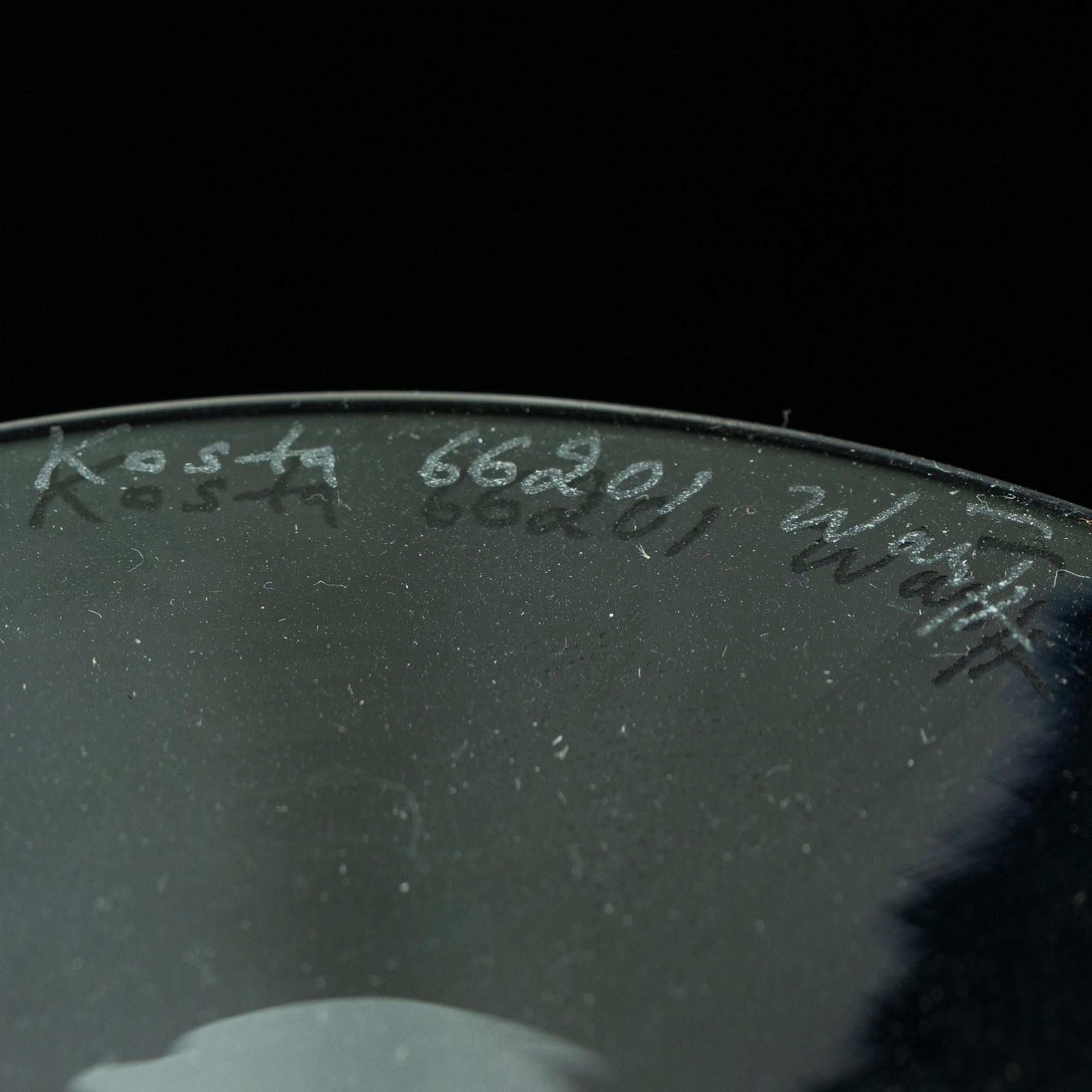 37 pieces  "Silvia" Ingeborg Lundin,  Orrefors, Kosta.