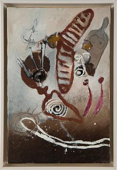 PONTUS CARLE, oil on canvas, signed and dated -92.