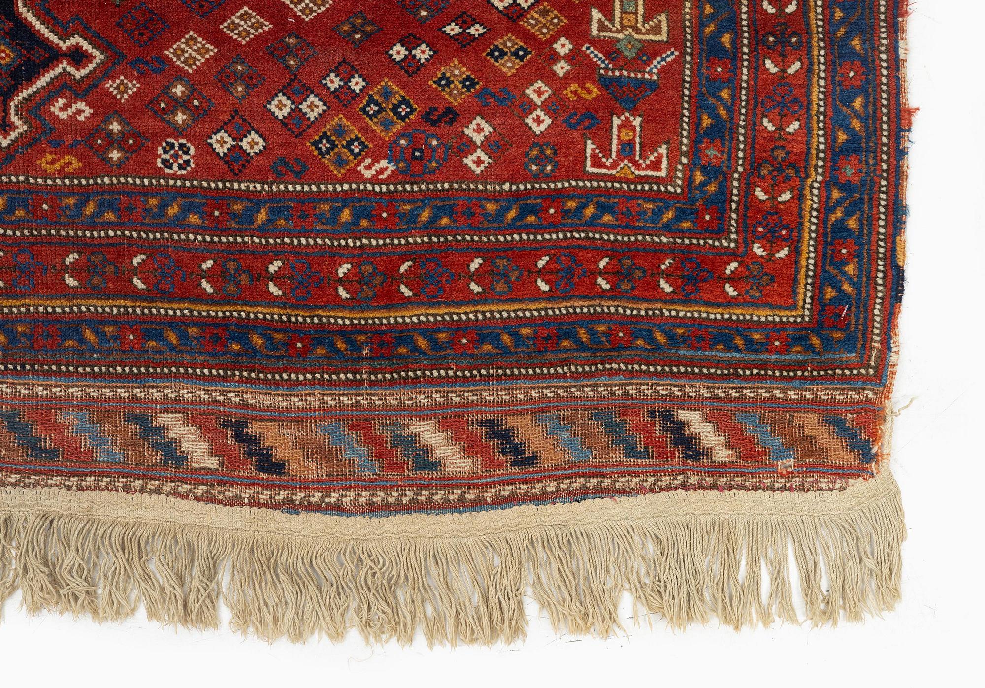 An Antique Afshar carpet, South Persia (Iran), c. 176 x 133 cm.