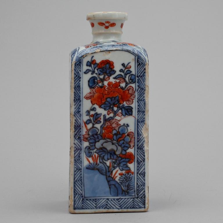 FLASKA, porslin, Kina, Qianlong (1736-1795).