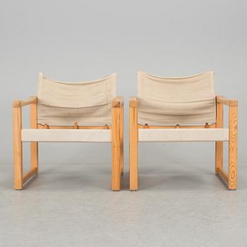 KARIN MOBRING, fåtöljer, ett par, "Diana", IKEA, 1970-tal.