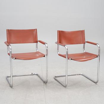 KARMSTOLAR, ett par, 1970/80-tal.