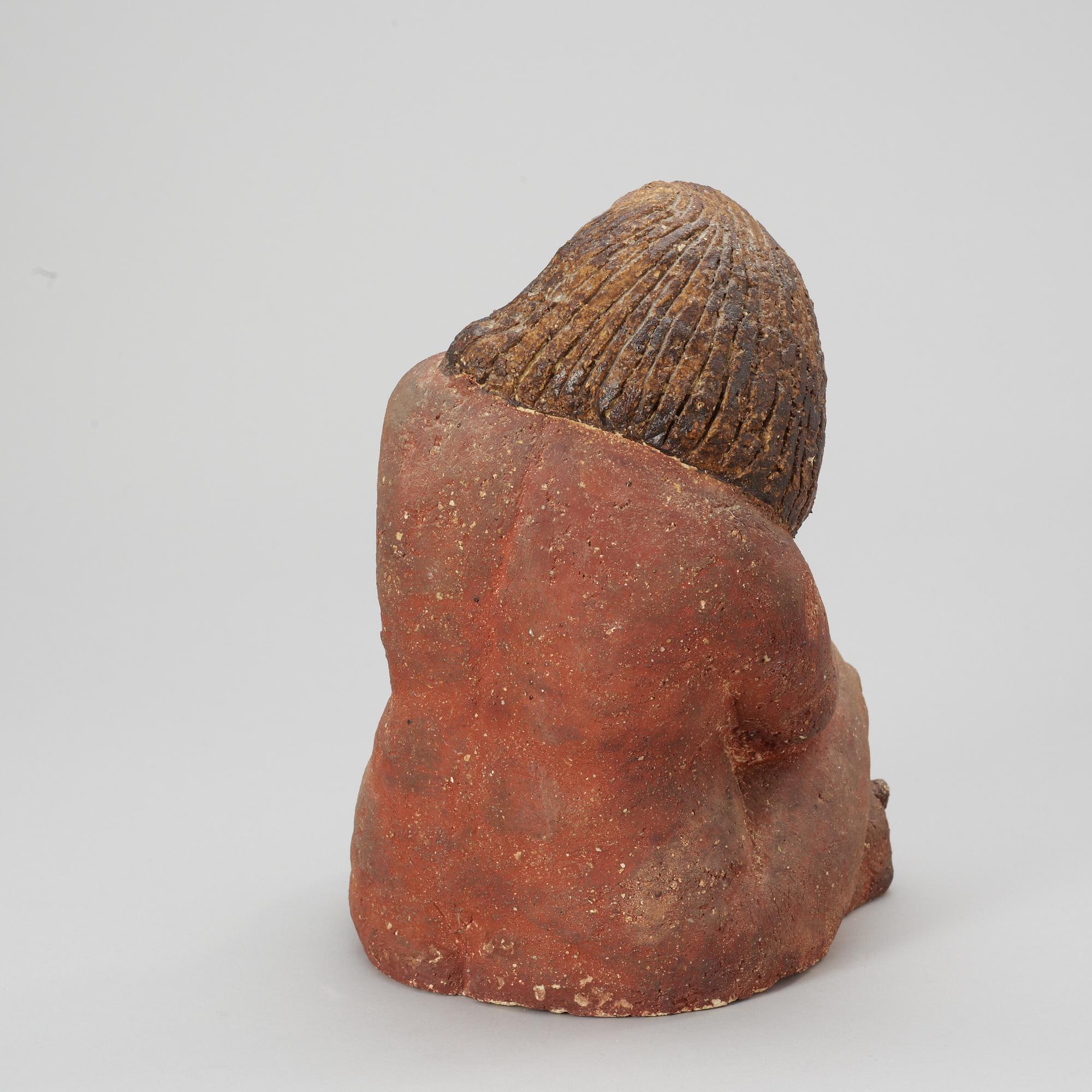 A Stig Lindberg stoneware sculpture, Gustavsberg Studio 1940's.