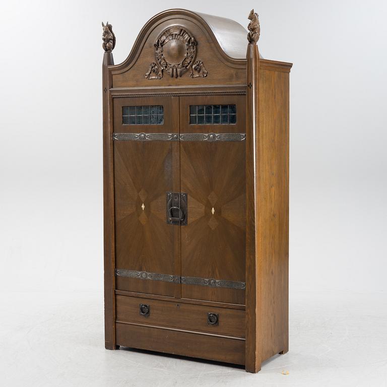 An oak cabinet from Nordiska Kompaniet, 1910.