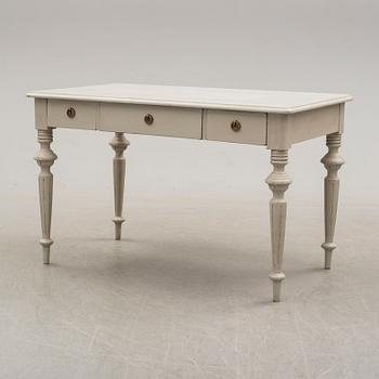 A late 19th century painted writing desk.