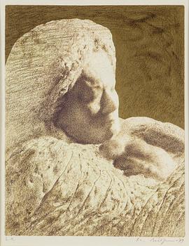 OLA BILLGREN, litografi, signerad EA och daterad 79.