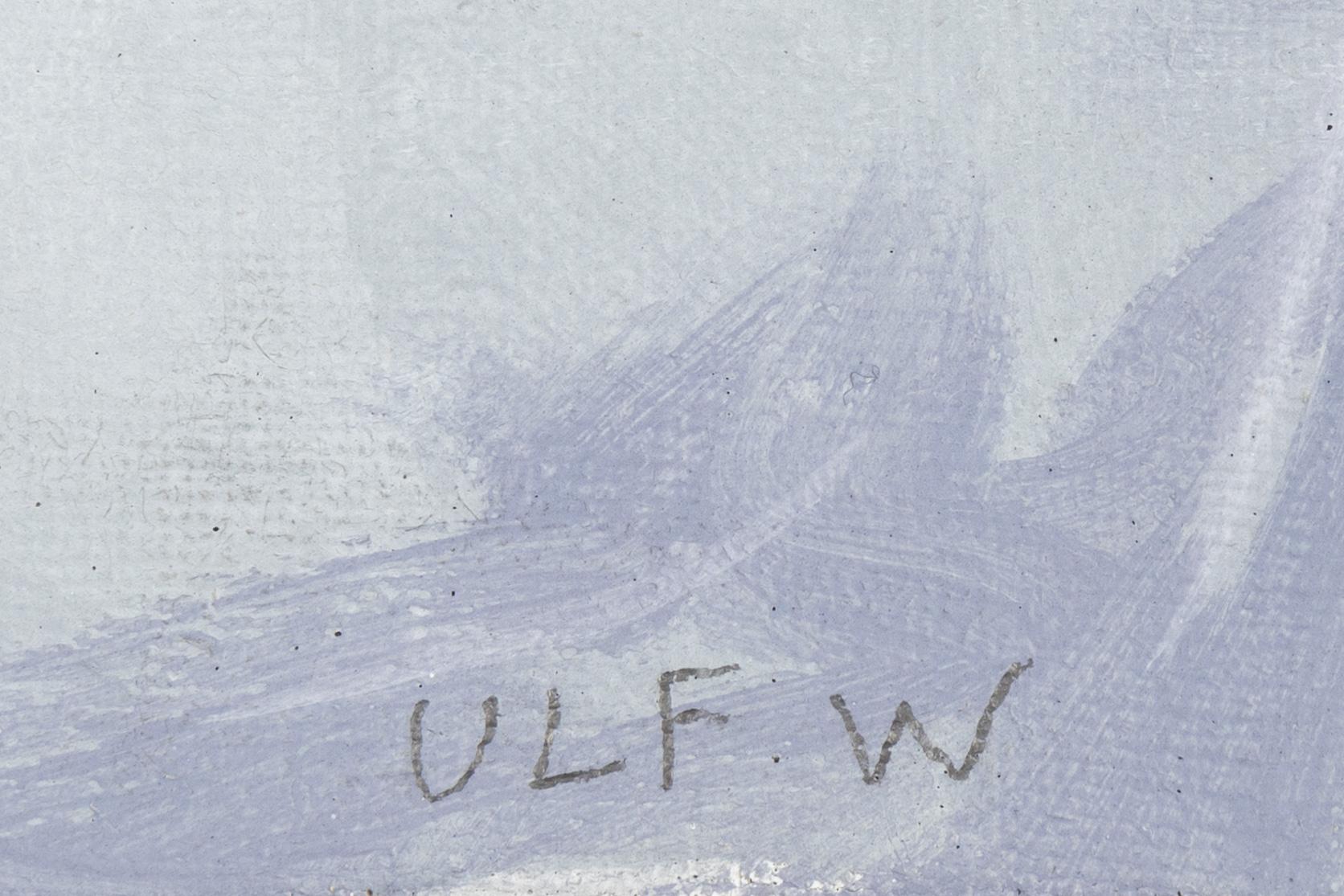Ulf Wahlberg, oil on canvas, signed.