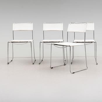STOLAR, 4 st, Natuzzi, Italien, 1900-talets andra hälft.