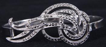 ARMBAND, silver, 19 gram. Importstämpel.