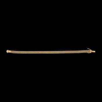 ARMBAND, 18K guld. Vikt ca 11 gram.